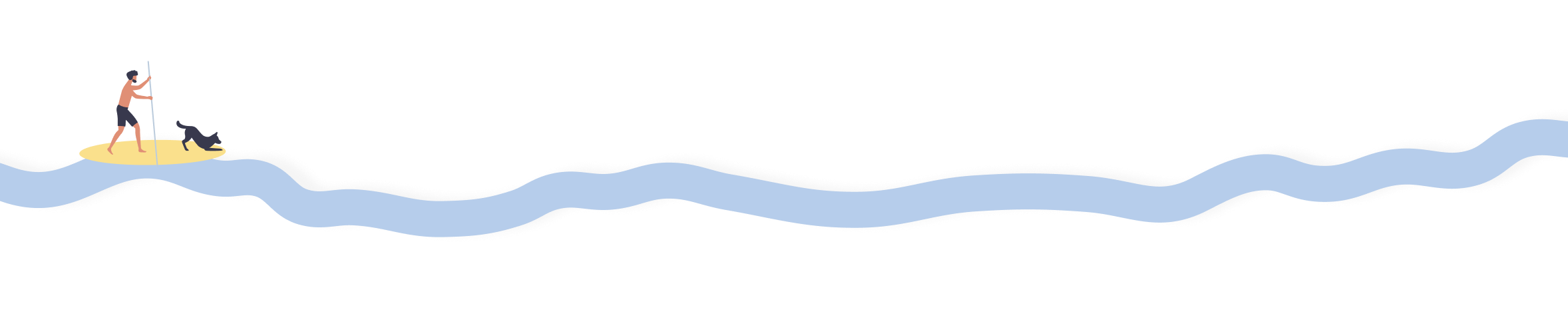 暮らしをつなぐ波線