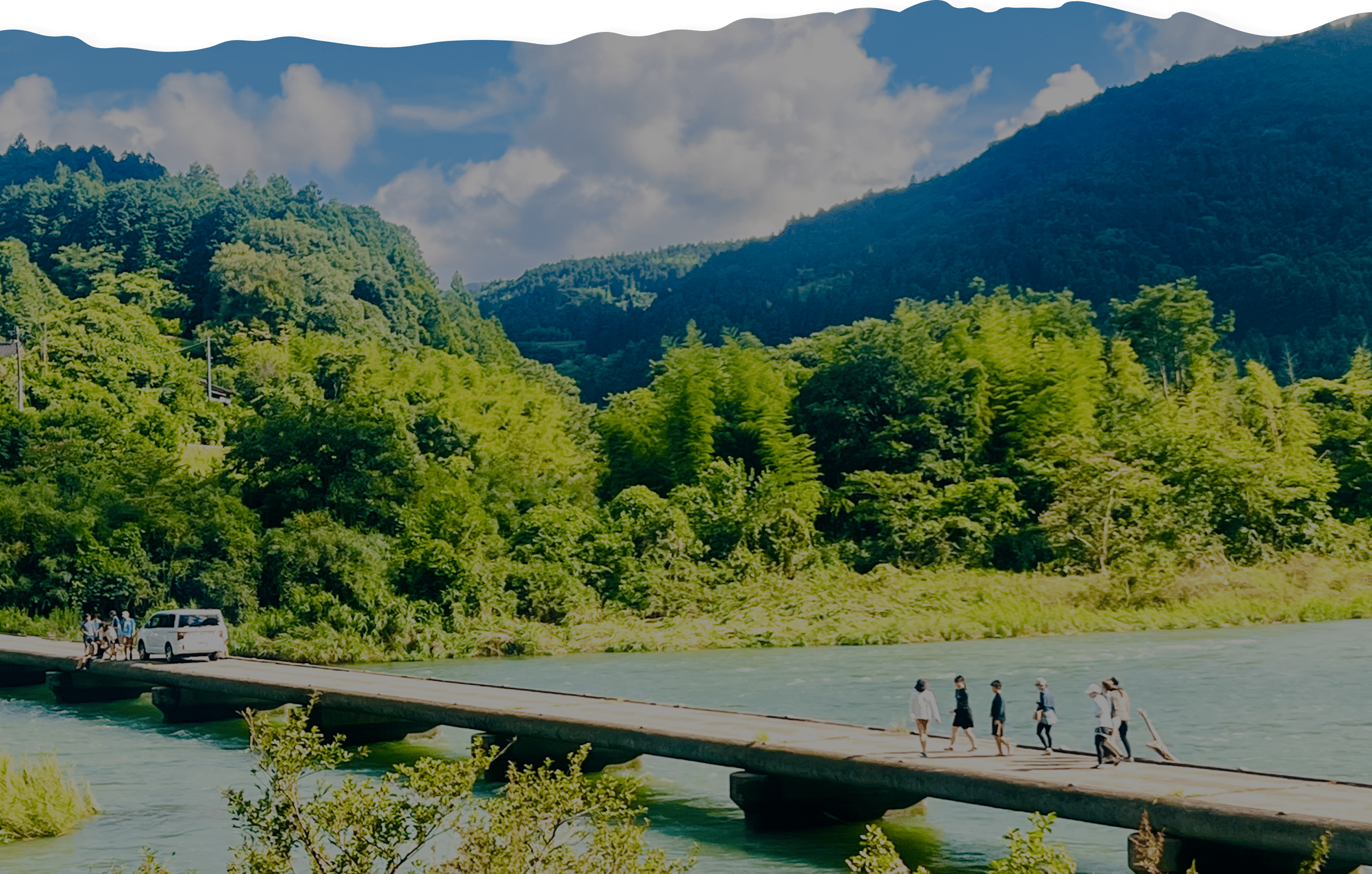 雄大な景色嶺北地域の写真